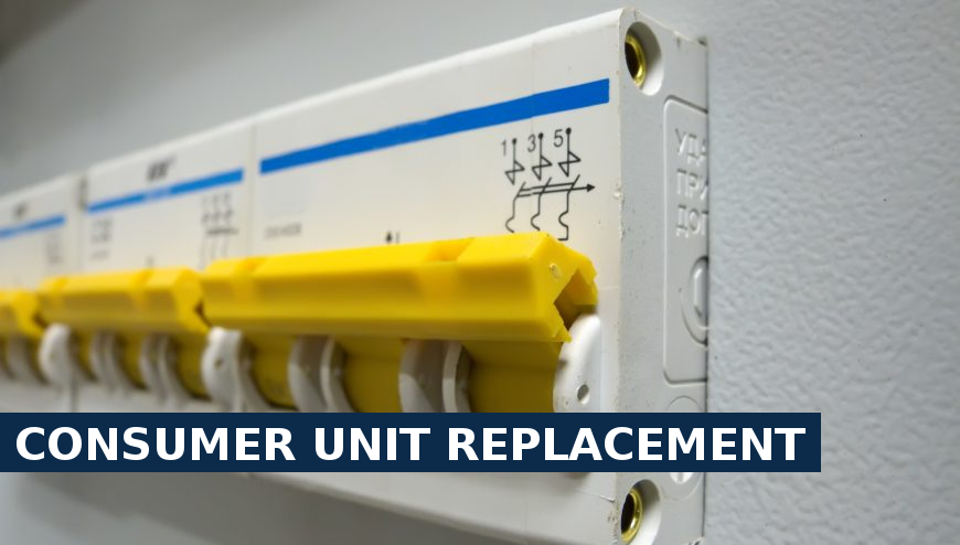 Consumer unit replacement Ashtead